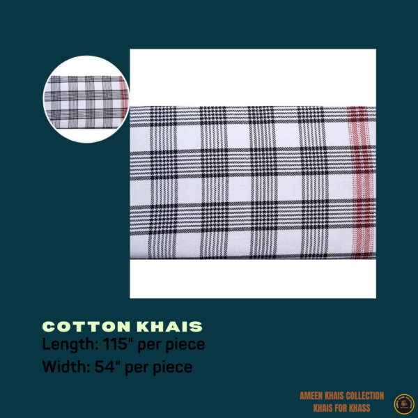 Cotton Khais (Pack of 2 Pcs)