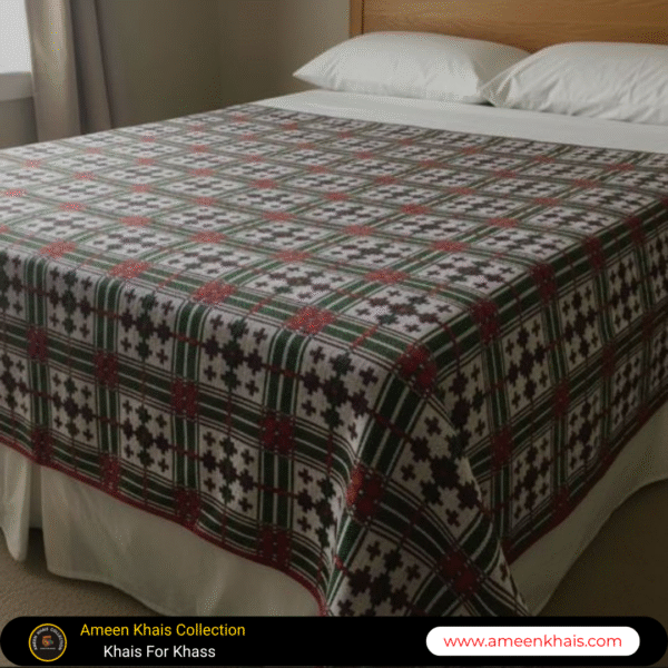 Majnu Khais 2 Piece — handcrafted with care, these premium woolen throws measure 52 x 104 inches