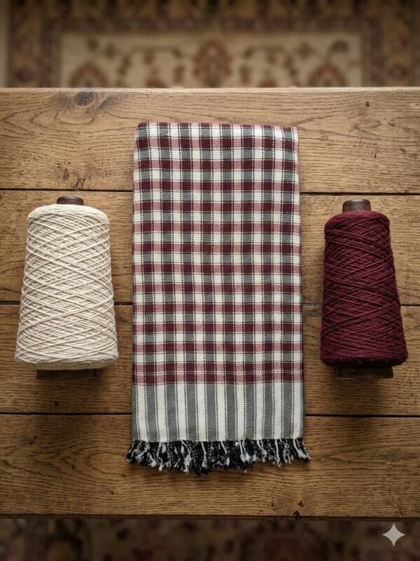 2 Pice of Pure Cotton Kasuri Khais (کھیس) Throw